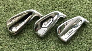 Titleist 718 AP3 v AP2 v AP1 Iron Comparison