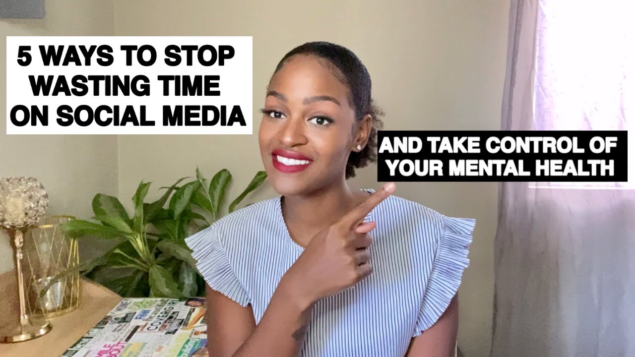 Take Control of Your Mental Health: Less Social Media