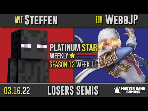 PSW S13:W11 - APLE | Steffen (Steve) vs EDM | WebbJP (Sheik) - L Semifinals