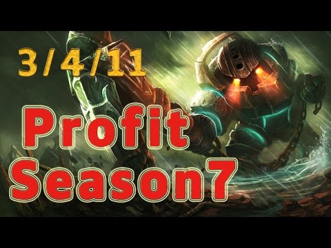 SKT T1 Profit Nautilus TOP vs Rumble Patch 7.4