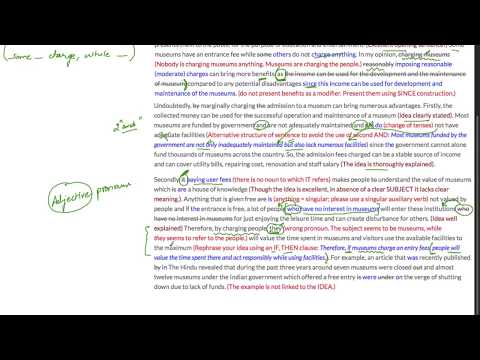 Museum admission essay image