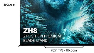 YouTube Video GXFbnRJ7Qkc for Product Sony ZH8 8K Full Array LED TV by Company Sony Electronics in Industry Televisions