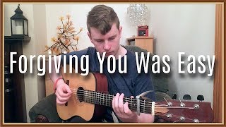 Forgiving You Was Easy - Willie Nelson (Solo Fingerstyle Guitar)