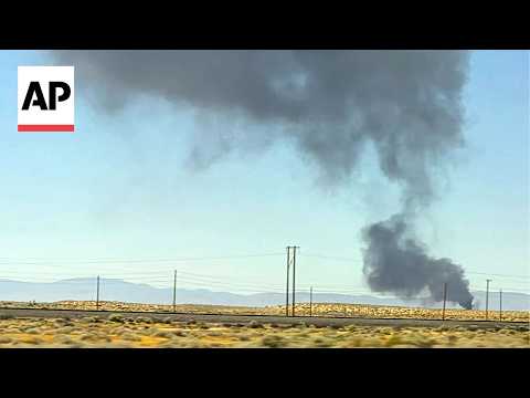 B-52 bomber crash at US Air Force base in California kills 8