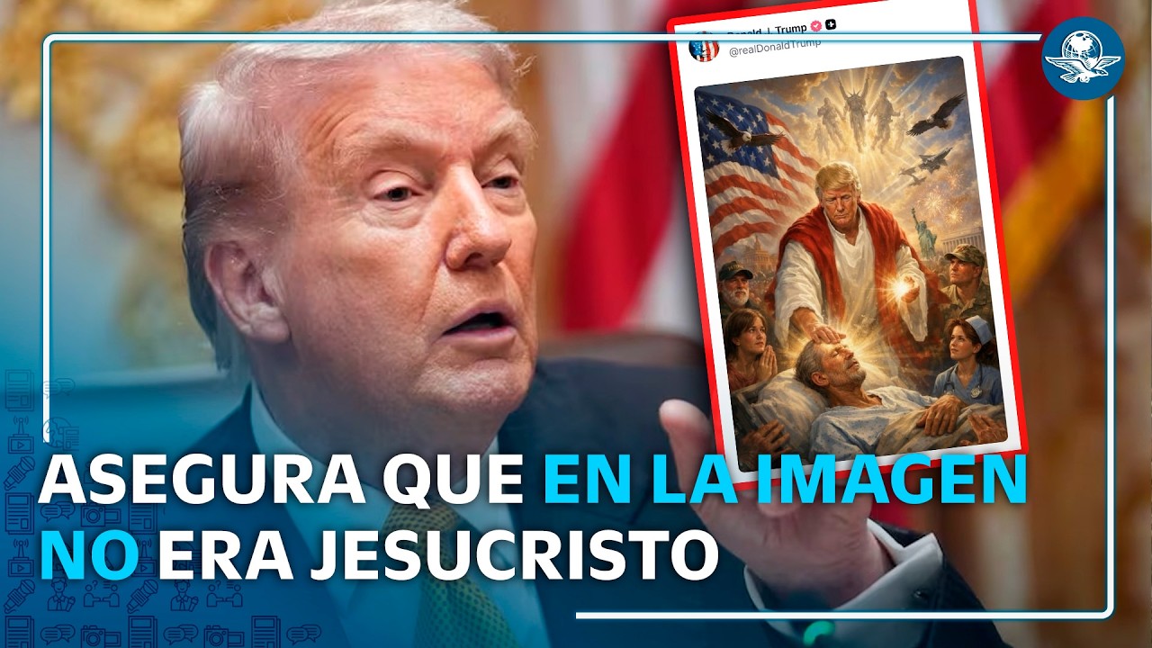 Trump borra imagen como “Jesucristo” tras críticas en redes