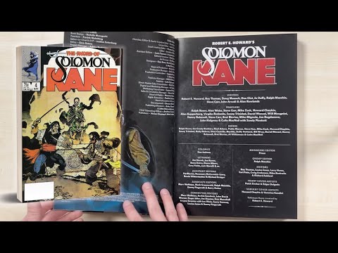 LOOK INSIDE | Solomon Kane: The Original Comics Omnibus Vol. 1