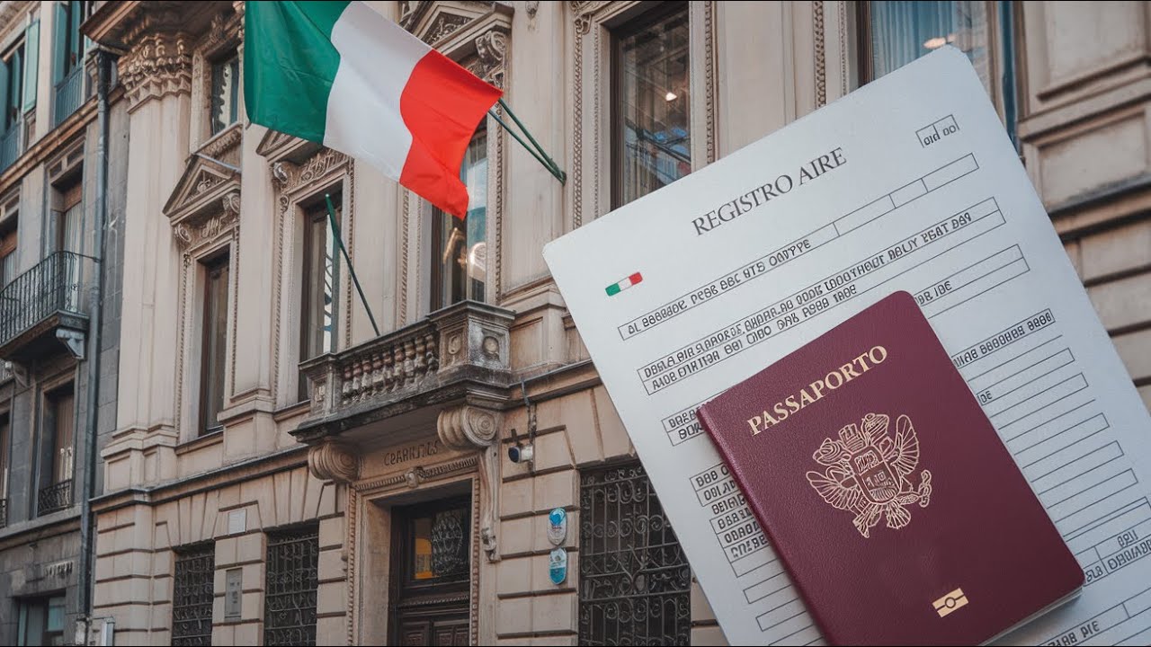 Final Step of Italian Citizenship: AIRE and Passport