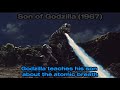 Son Of Godzilla 1967 Godzilla Teaches His Son About The Atomic Breath