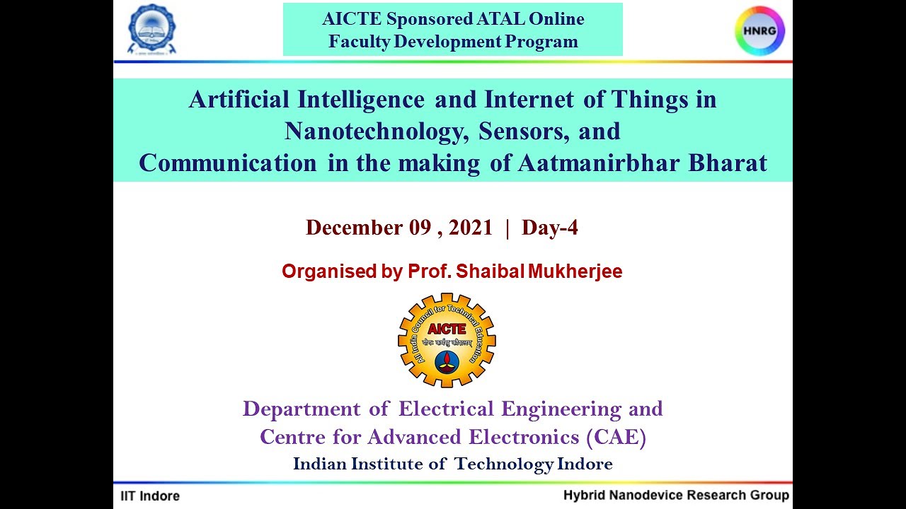 Day-4 | AICTE Sponsored ATAL Online Faculty Development Program