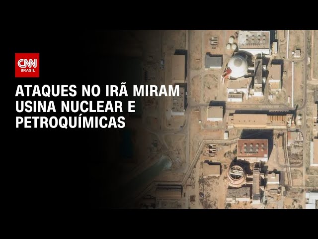 Ataques no Irã atingem uma usina nuclear e petroquímicas | AGORA CNN