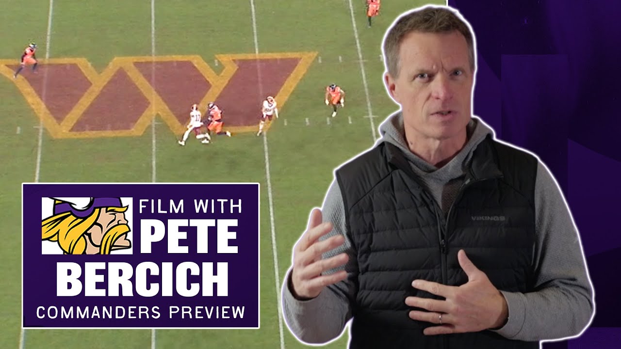 Keys To Minnesota Vikings Stopping Washington Commanders Talented Offense & Run Game | Film Room