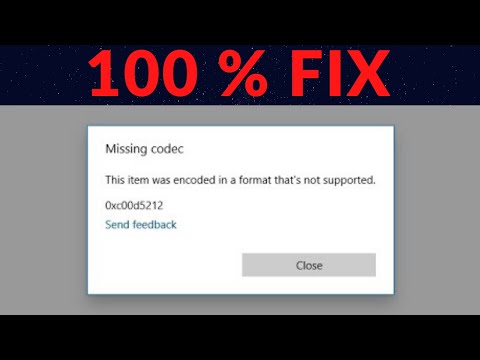 100 Fix Error This item was encoded in a format that�s