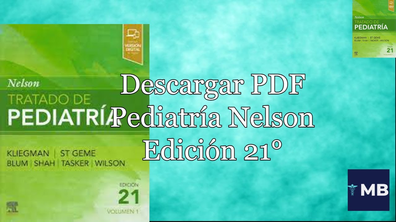 Descargar PDF Pediatría Nelson Edición 21° | Medicina Brothers