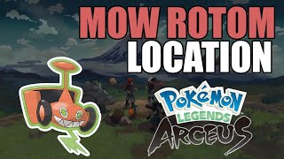 How To Get Mow Rotom In Pokemon Legends: Arceus