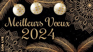 349 - Meilleurs vœux 2024 - CARTE DE VOEUX 2024