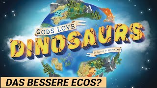 Gods love Dinosaurs (Kaspar Lapp, Pandasaurus Games 2020) - Brettspiel im Überblick