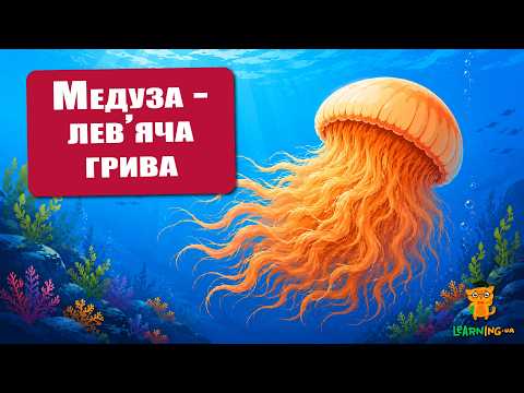 🍀 Дива природи. Явища навколо нас. Медуза "Левова грива" 🌏