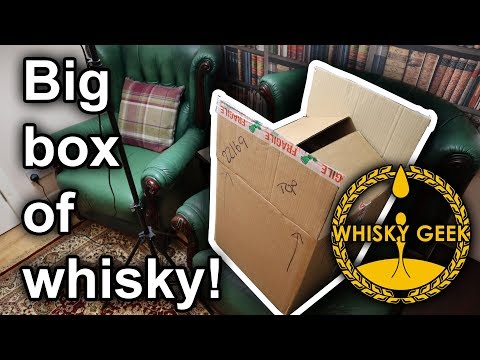 Big box of whisky - unboxing