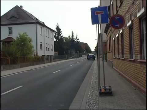 Gesperrt: Heinestraße in der Altstadt - ELSTERWELLE