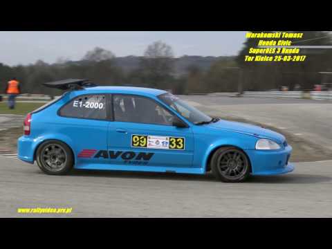 Warakomski Tomasz - Honda Civic - SuperOES 3 Runda Tor Kielce 25-03-2017