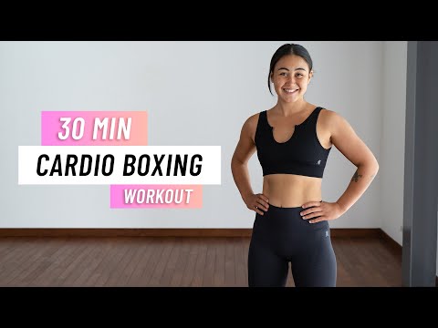 30 MIN CARDIO HIIT WORKOUT - BOXING INSPIRED - Full Body, No Equipment