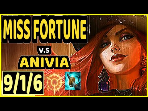 PRODIGY (MISS FORTUNE) vs ANIVIA - 9/1/6 KDA BOTTOM ADC GAMEPLAY - BR Ranked MASTER