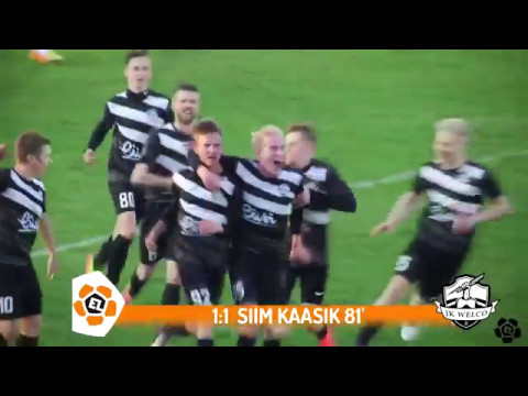 10. voor 2017: Tartu JK Welco - Maardu Linnameeskond 1:1 (0:1)