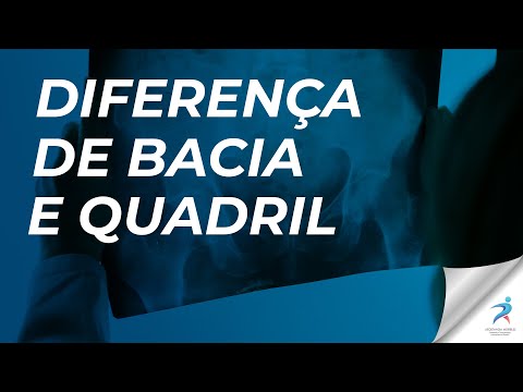 Qual a diferença entre bacia e quadril?