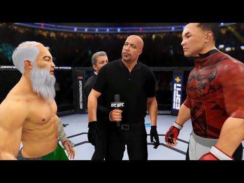 Old Bruce Lee vs. Shang-Chi - EA Sports UFC 4