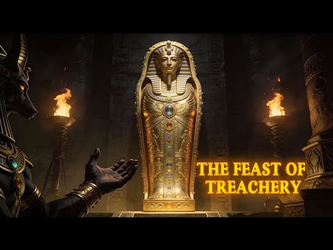 "The Feast of Treachery" – (Official Lyric Video) Cinematic Industrial Metal Betrayal 🎵⚰️