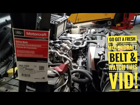 6.7 Ford Diesel BELT replacement