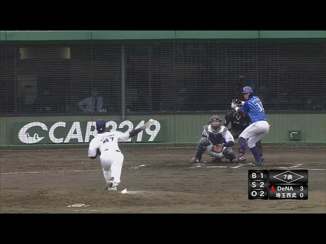 【ファーム】ライオンズ・松岡 2つの三振を奪い1イニングを無失点に抑える!! 2021/3/28 L-DB(ファーム)