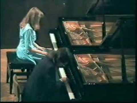 PIANO SYNERGY DUO - MILHAUD. 'Scaramouche" (Part 1/2)