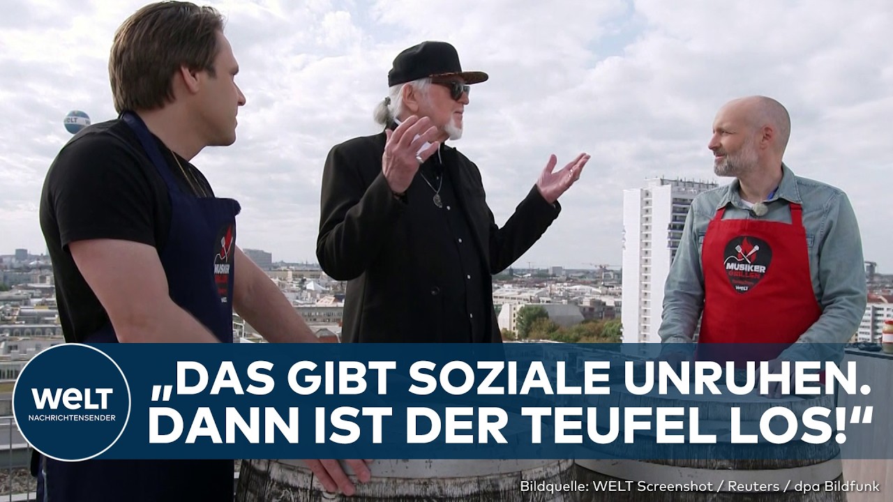 WELT MUSIKERGRILLEN: Joachim Witt über Höhen und Tiefen seiner Karriere - und einem Ausblick