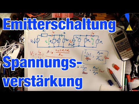 Spannungsverstärkung berechnen Emitterschaltung