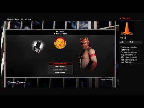 TooSweet4285's Live PS4 Broadcast: wwe universe pt 29 2