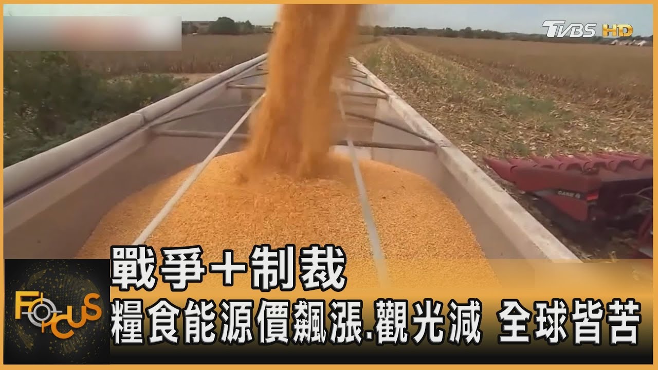 戰爭+制裁 糧食能源價飆漲 觀光減全球皆苦