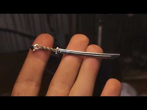 Crafting a Silver Sword Necklace from Scratch | Step-by-Step