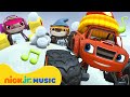 Blaze And The Monster Machines Snow Songs ️ Nick Jr Music