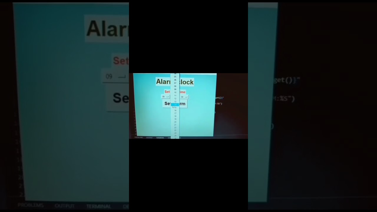 How to make alarm clock in python | Create alarm clock using Tkinter