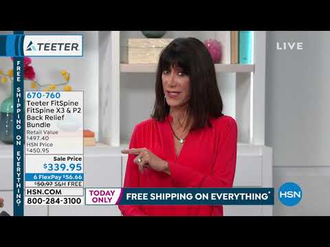 Teeter FitSpine FitSpine X3   P2 Back Relief Bundle