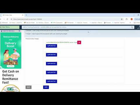How to Save Images for Standard Product / SKU / Parcel