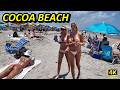 Beach Walk 4K ️ Iconic Cocoa Beach Florida USA