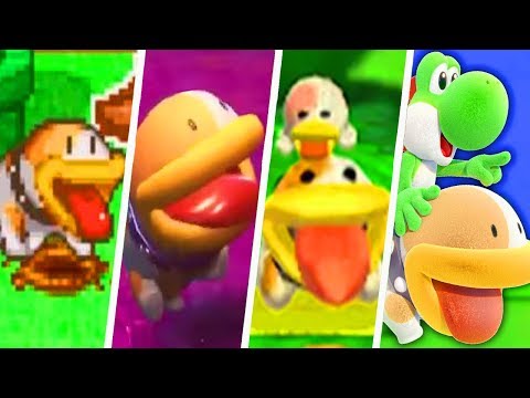 Evolution of Poochy (1995 - 2019)