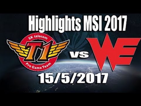 Highlights: SKT vs WE - FW vs GAM - MSI 2017 Flash Wolves vs Gigabyte Marines Day 5