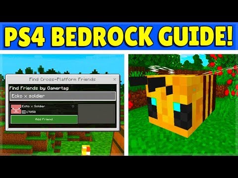ECKOSOLDIER - Minecraft PS4 Bedrock Edition - The COMPLETE Guide On Everything you NEED To Know!