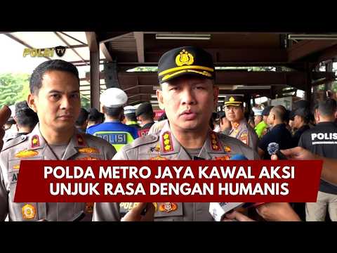 PRESISI UPDATE: POLDA METRO JAYA KAWAL AKSI UNJUK RASA DENGAN HUMANIS 27/02/26 (13.00)
