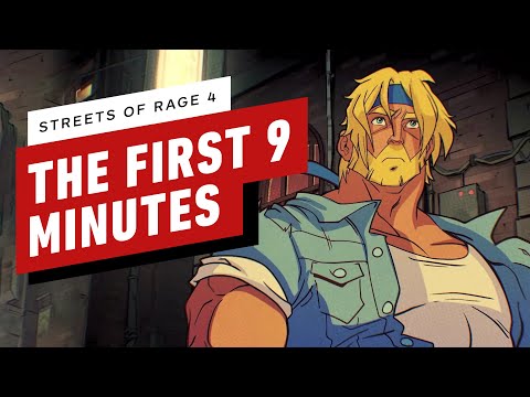 The First 9 Minutes of Streets of Rage 4
