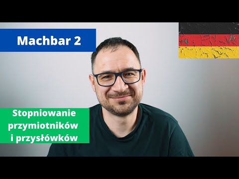 30. Comparison of adjectives and adverbs - Machbar 2