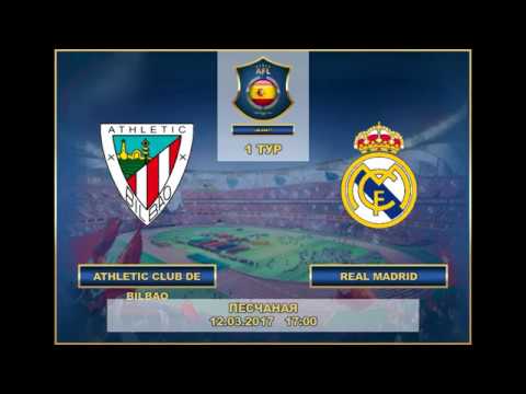 AFL17. Spain. Primera. Day 1. Athletic Club de Bilbao - Real Madrid